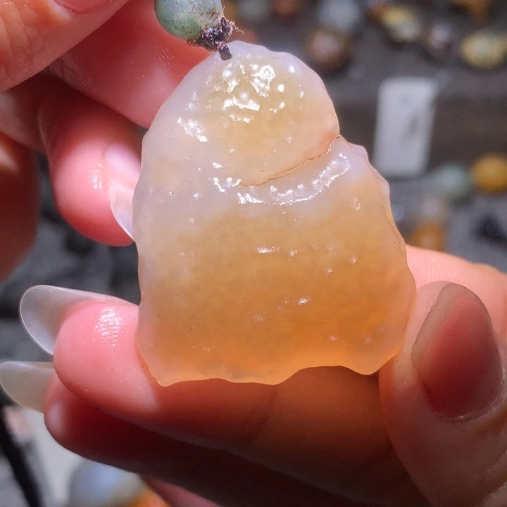 未镶嵌玛瑙/玉髓珠宝半成品