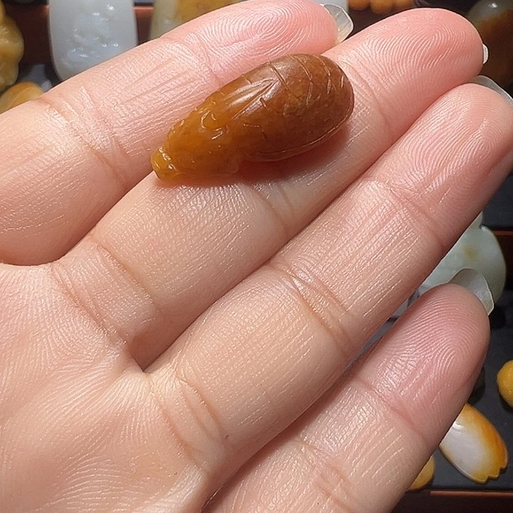 颈饰未镶嵌和田玉@**子