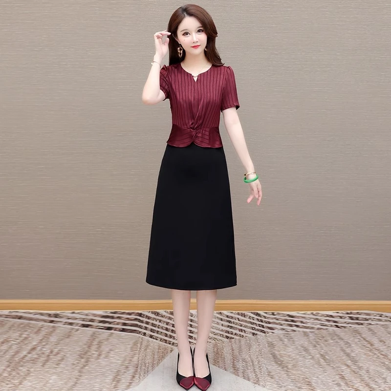 喜婆婆婚宴礼服2025新款平时可穿高贵年轻妈妈显瘦高端轻奢高级感