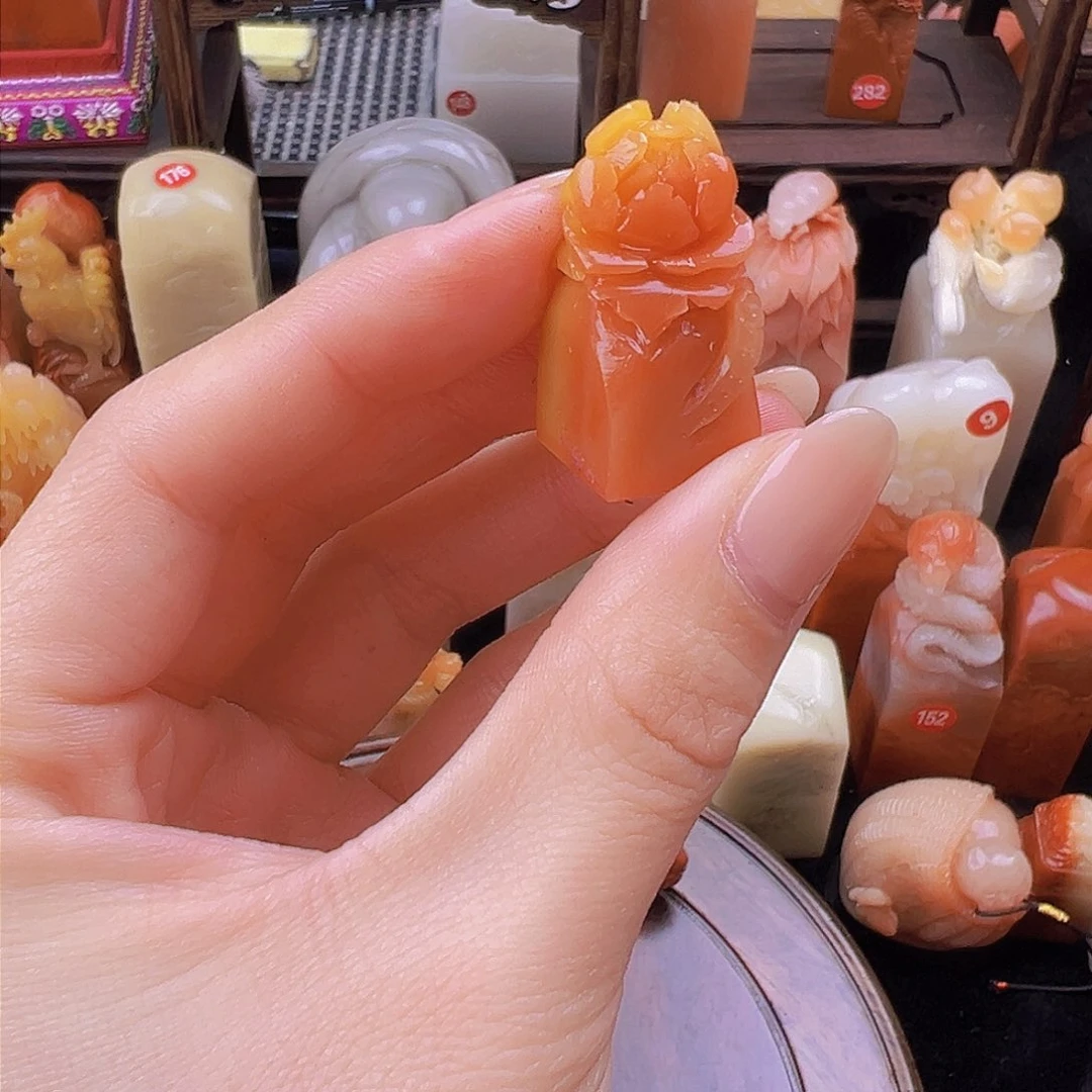 昌化石印石篆刻作品
