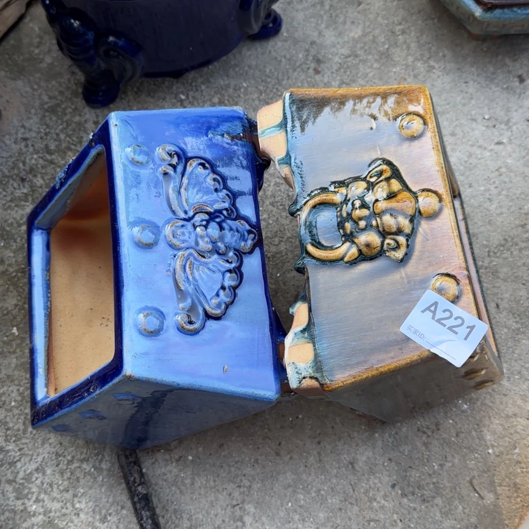 紫砂花盆李*军221瑕疵品