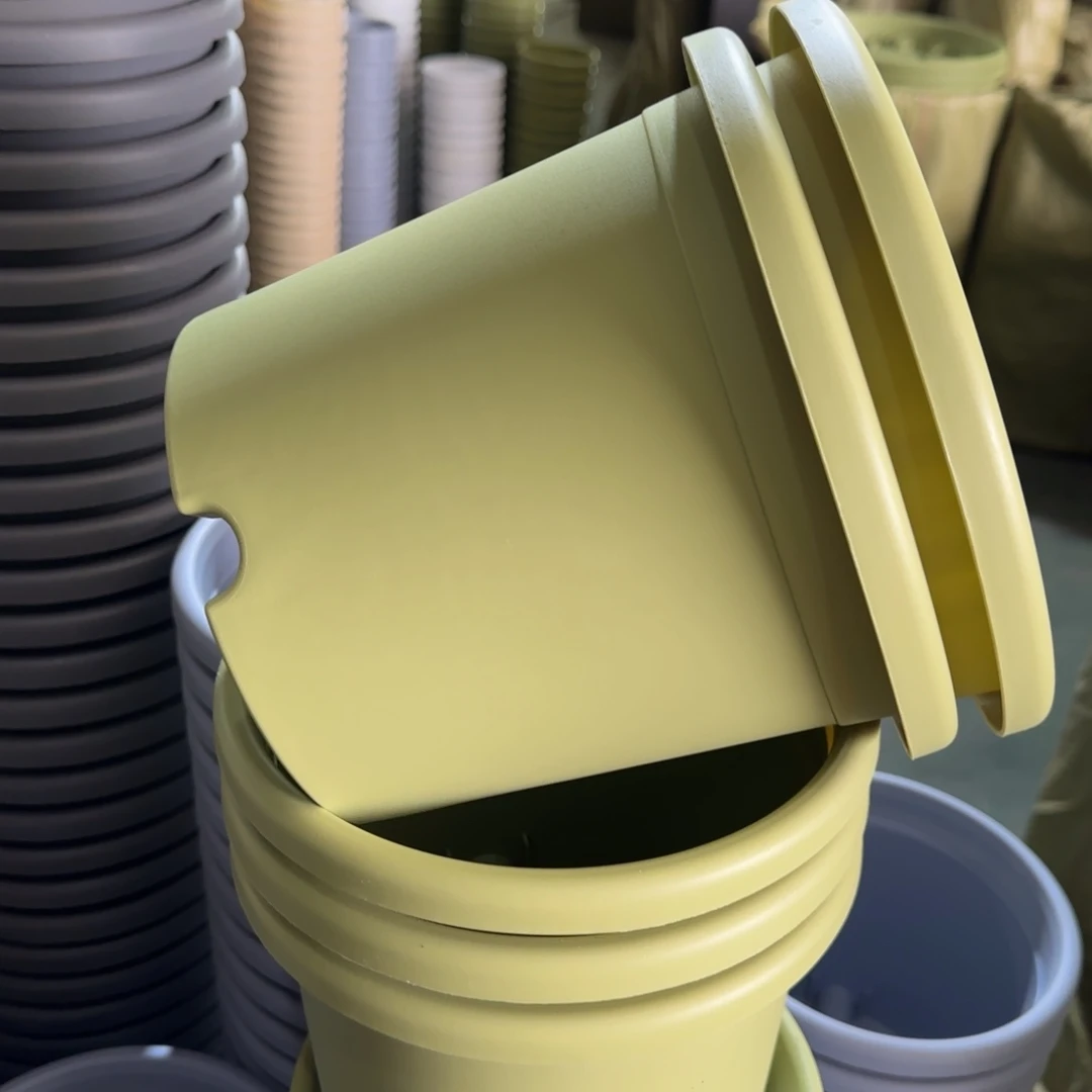 树脂四季盆3#无拖果绿微瑕10