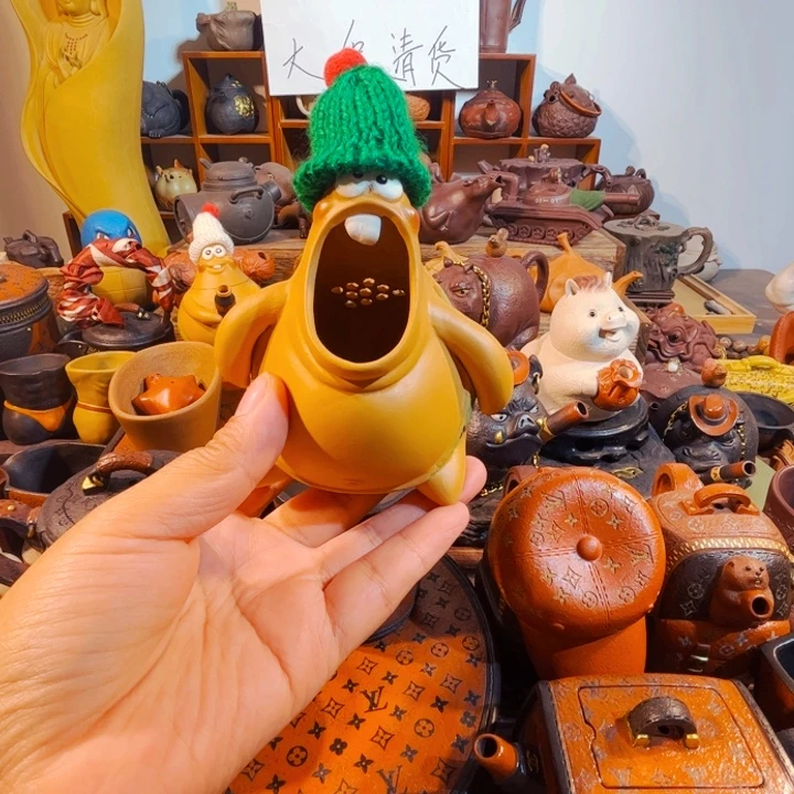 茶壶拼配泥纯手工制作过程就是