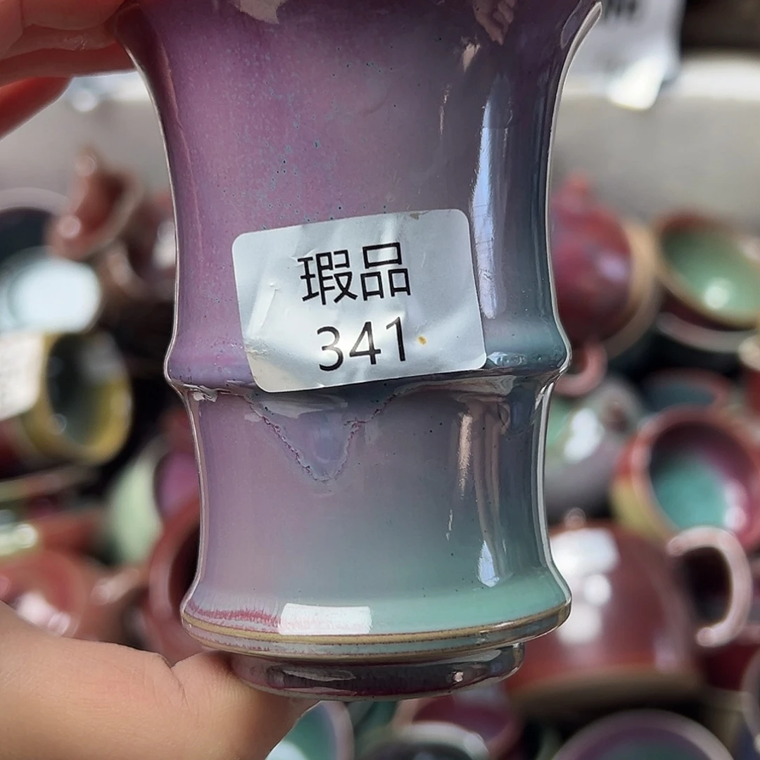 陶摆件窑口自销原矿钧瓷