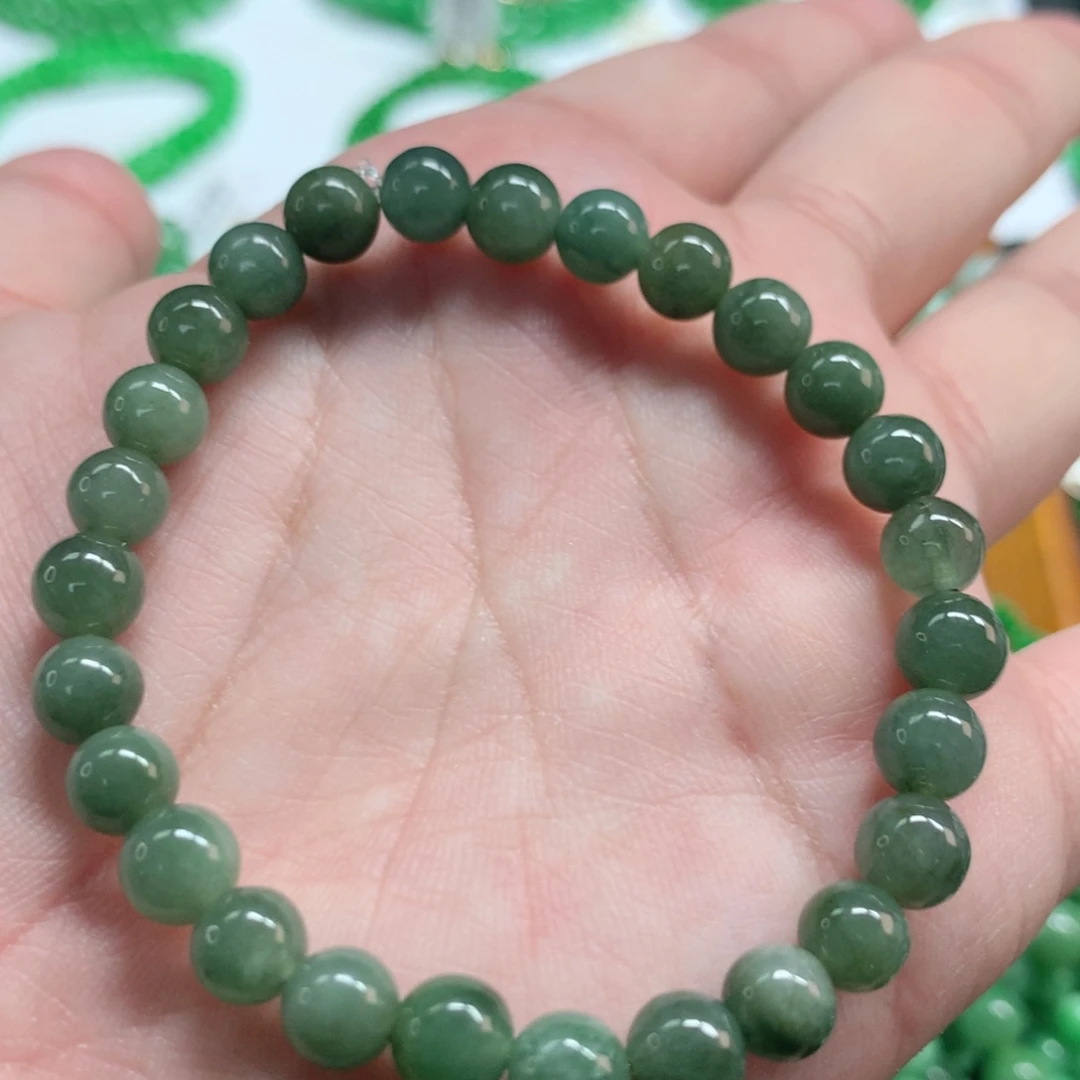 未镶嵌手链翡翠翡翠