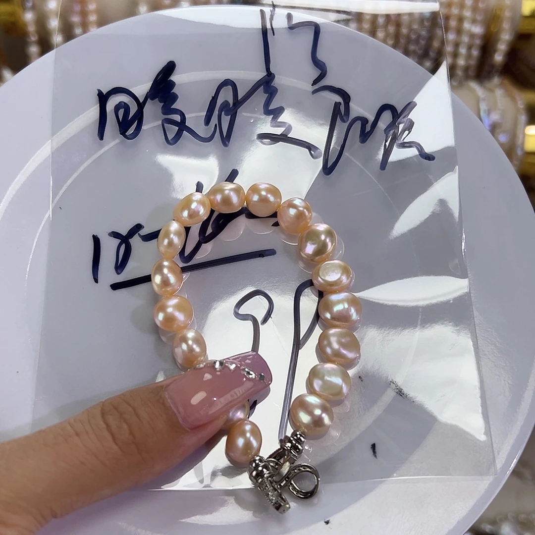 钛钢手绳淡水珍珠