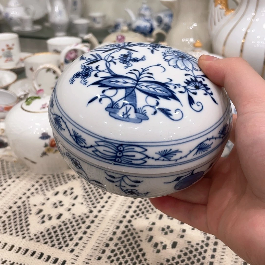 摆件中古一等蓝洋葱