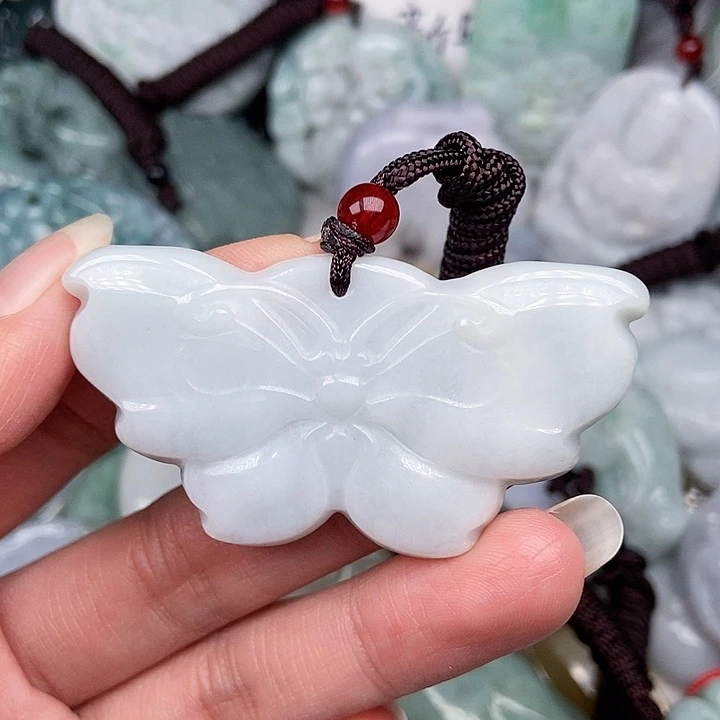 颈饰未镶嵌翡翠风**阻翡翠
