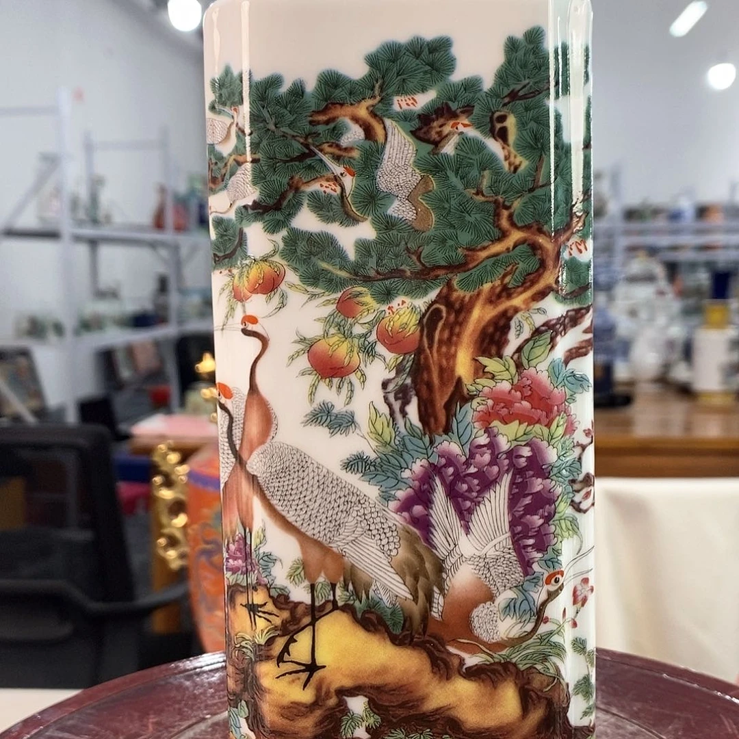 摆件景德镇陶瓷花瓶摆件