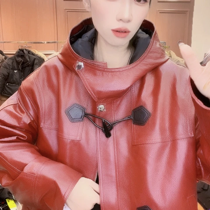 115……125斤皮羽绒服