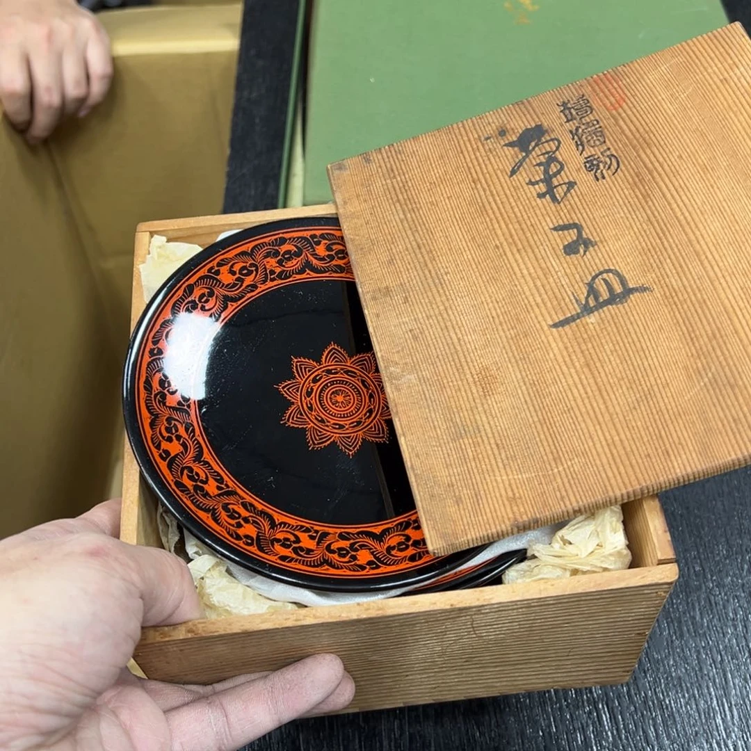 木日本中古工艺品摆件