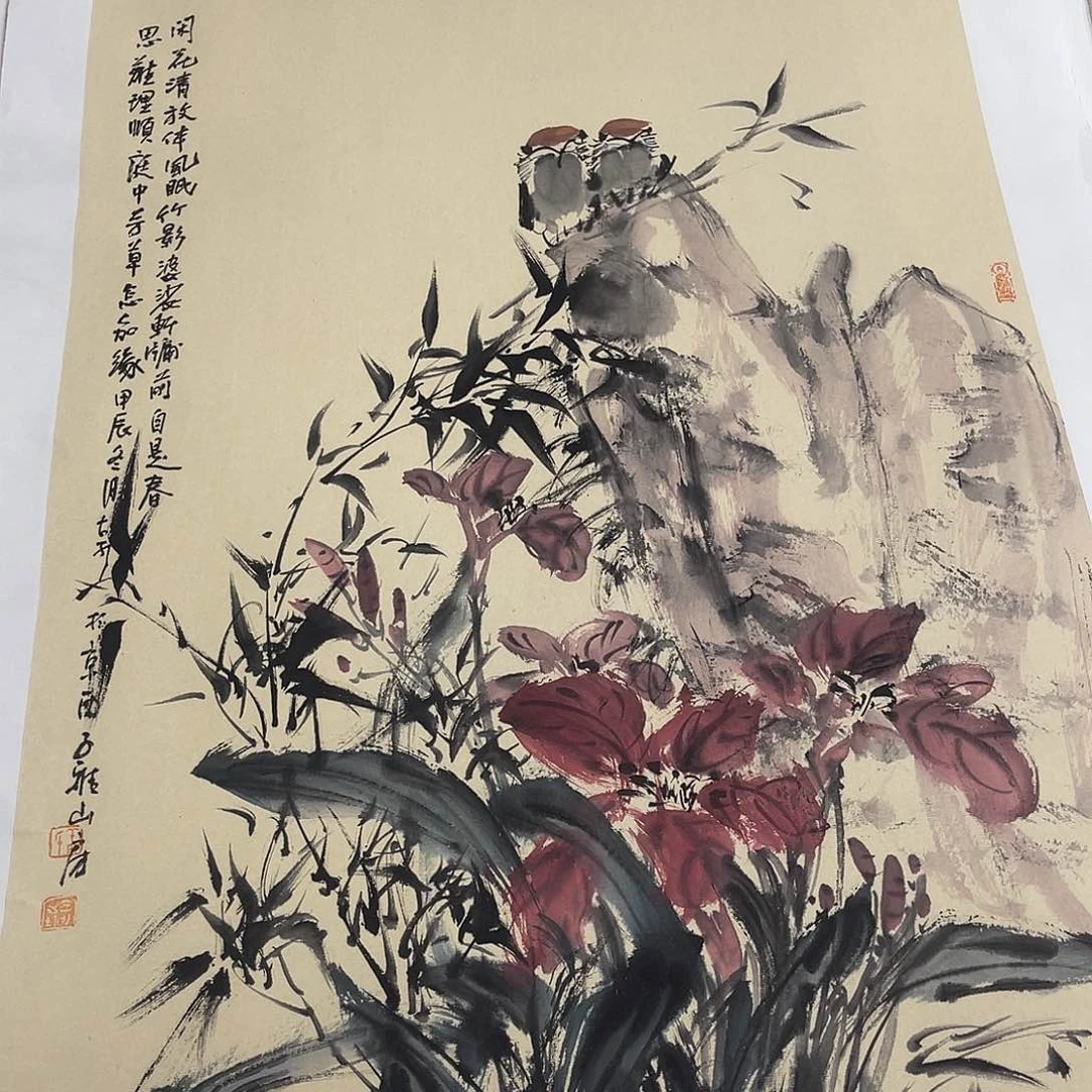 水**穿姜奇老师花鸟作品