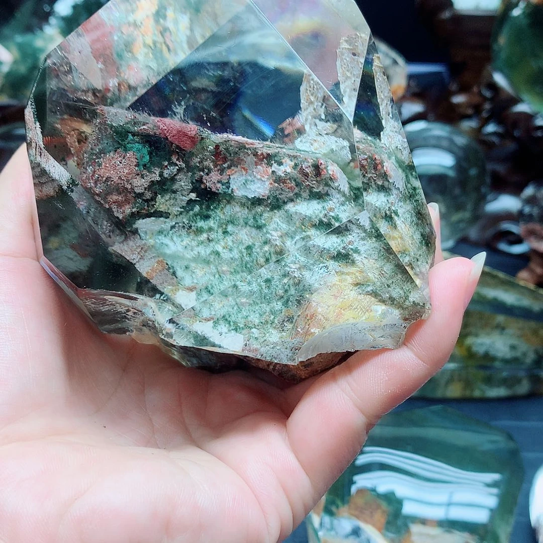 一***星未镶嵌珠宝半成品水晶
