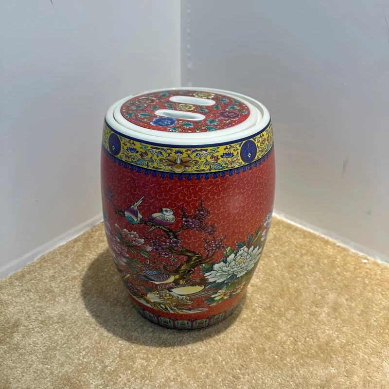 家用高级陶瓷米缸装米桶储米箱防虫密封大容量家用储米桶带盖米箱