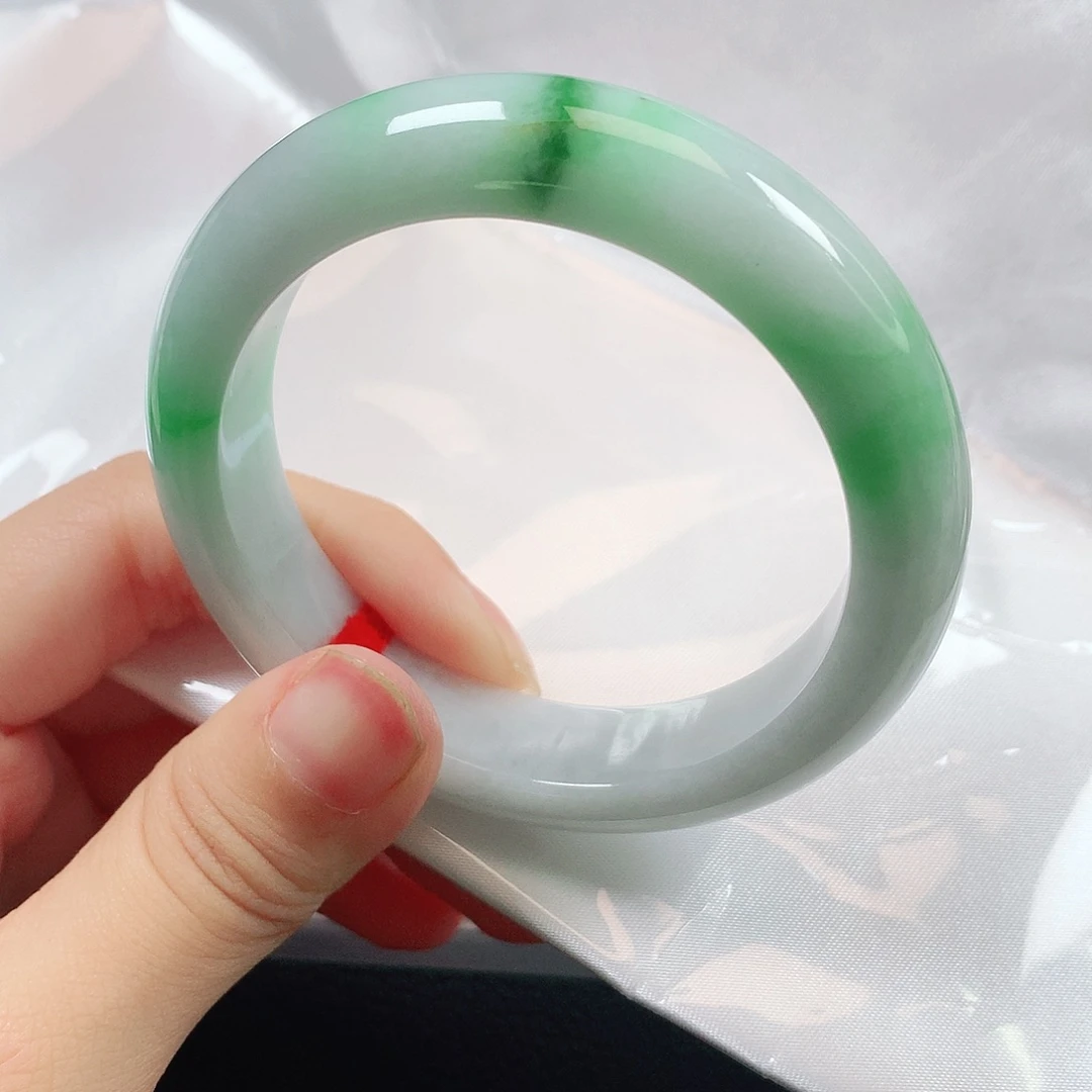翡翠未镶嵌手镯1436