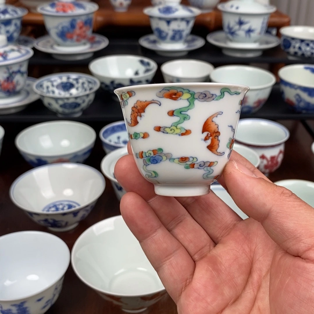 斗彩五福临门品茗60ml