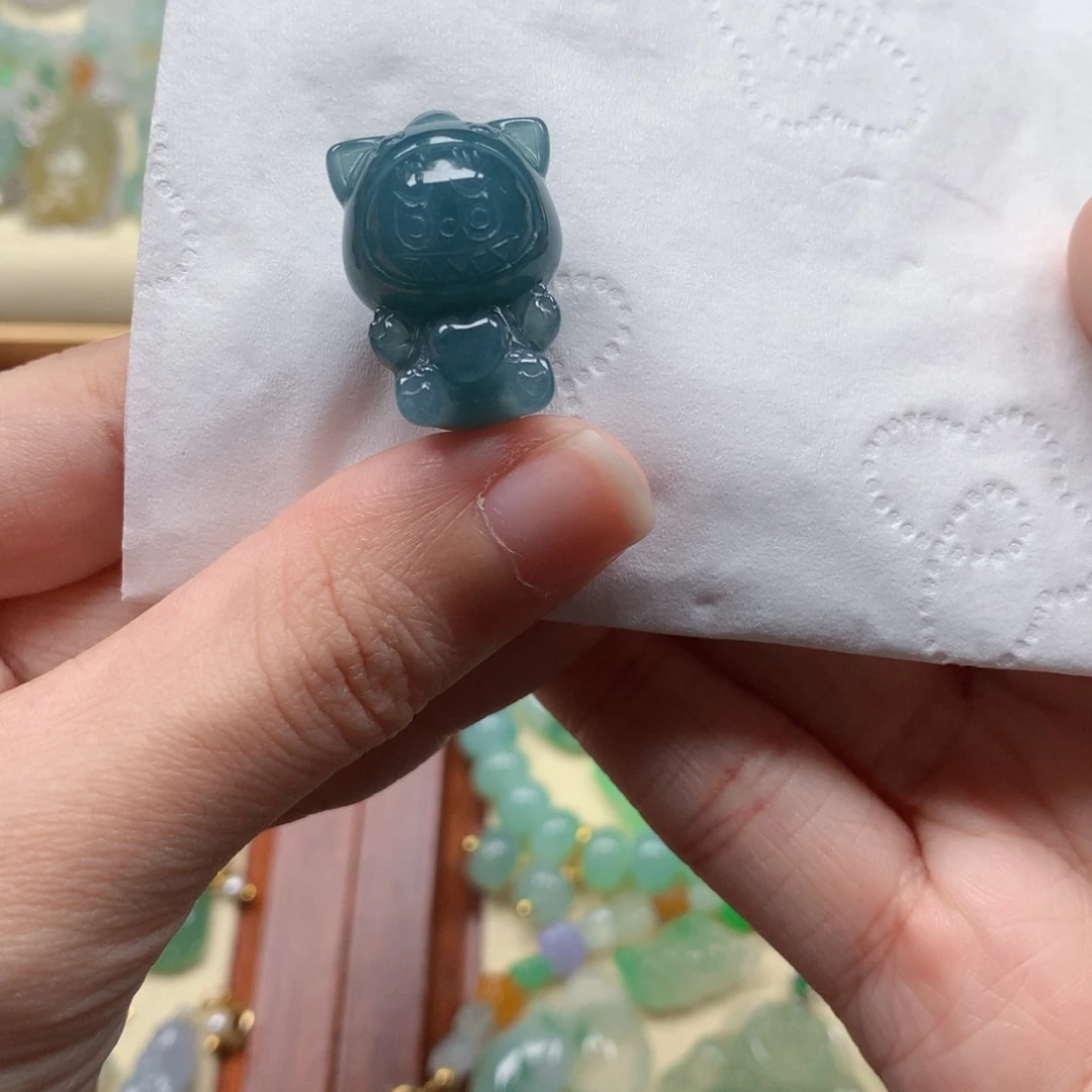 翡翠未镶嵌颈饰危料