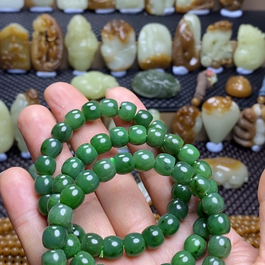 和田玉未镶嵌吊坠(不含链)