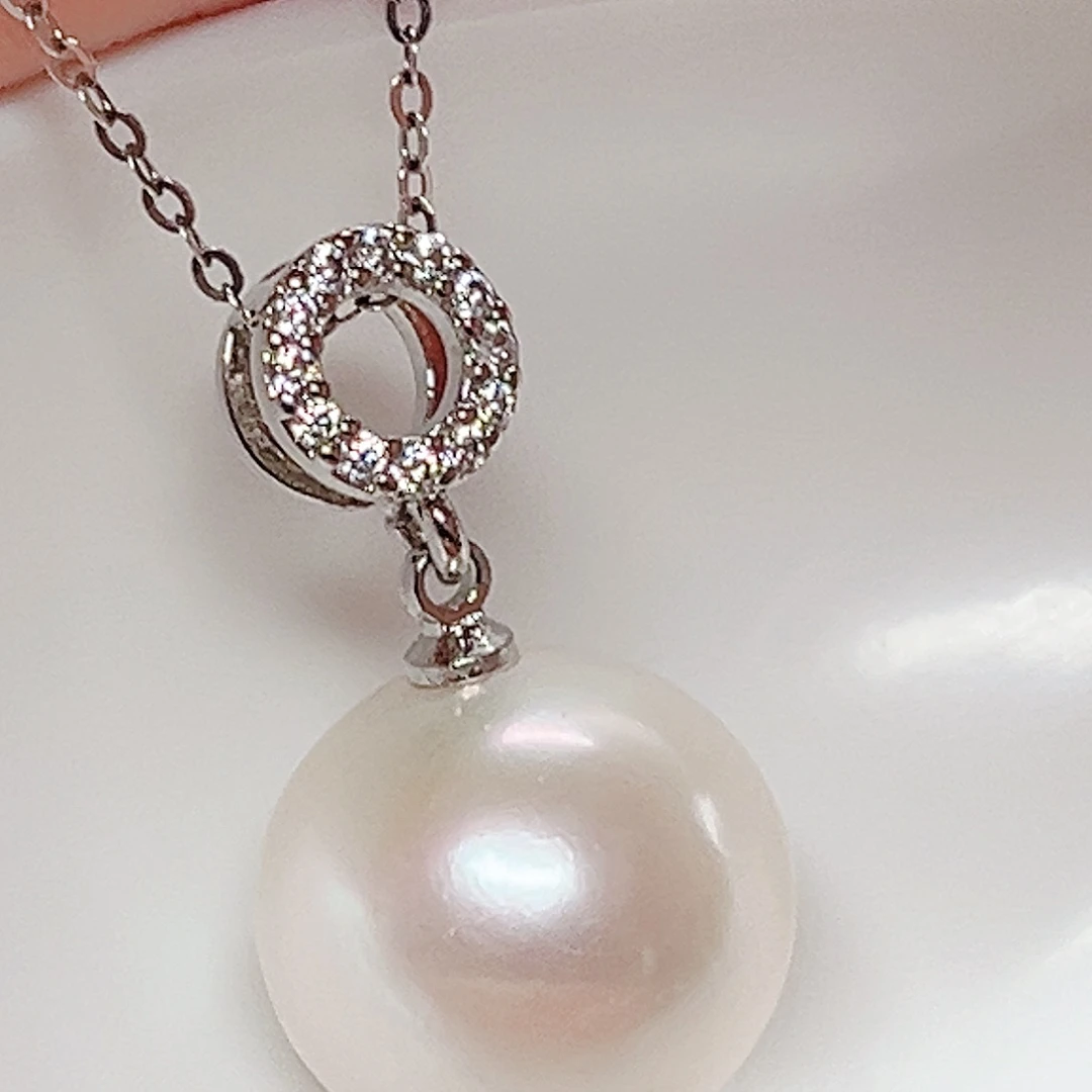 合金吊坠(赠链)淡水珍珠