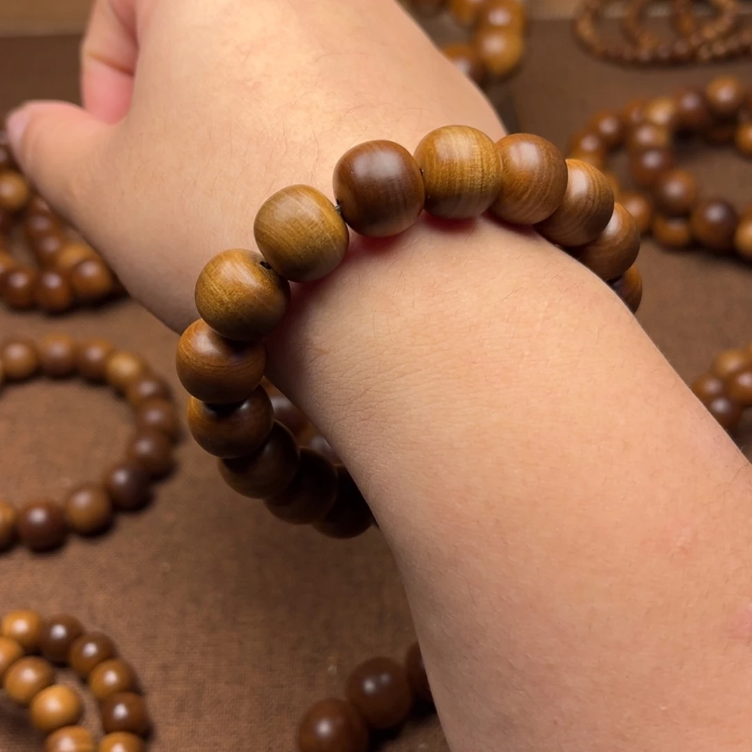 檀香木老山檀1.2*1.3单圈