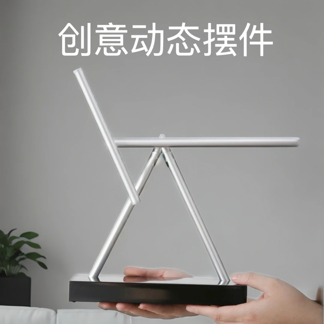 【正品永动机】钢琴烤漆钢铁侠混沌摆永动机摆件解压高档创意礼品牌