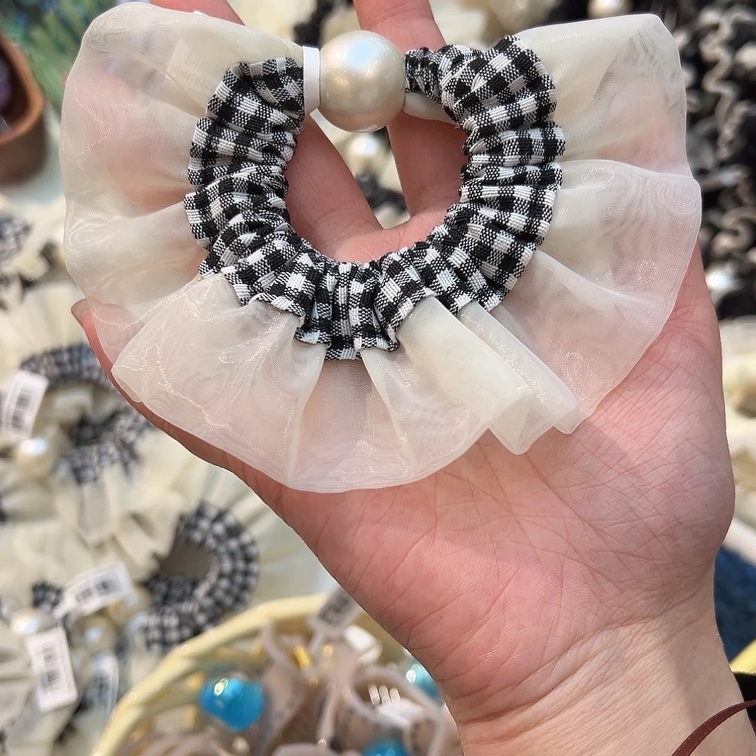 布艺铁合金小发圈