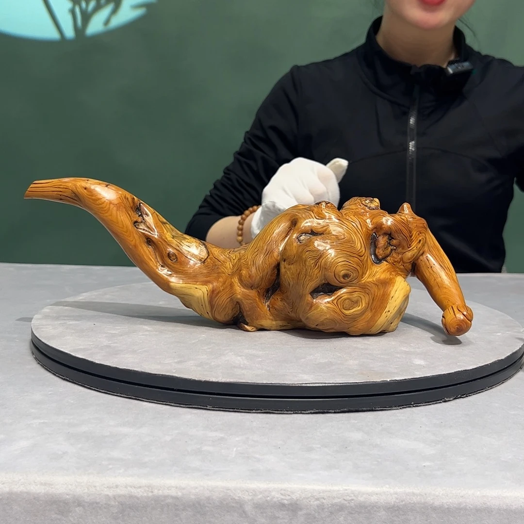 柏木（崖柏）纹理壶