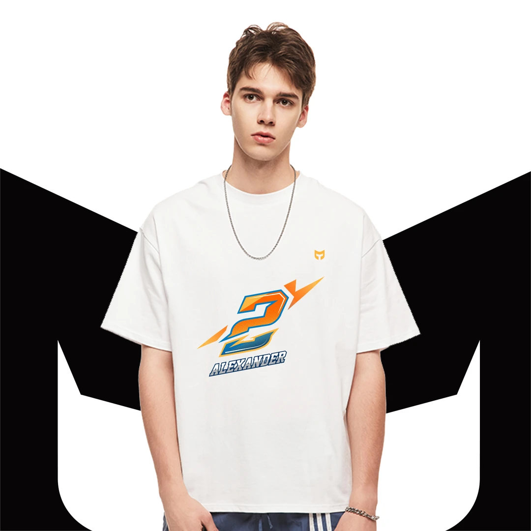 猫倜【段冉粉丝专属】猫T 球星系列 雷电2号 T恤