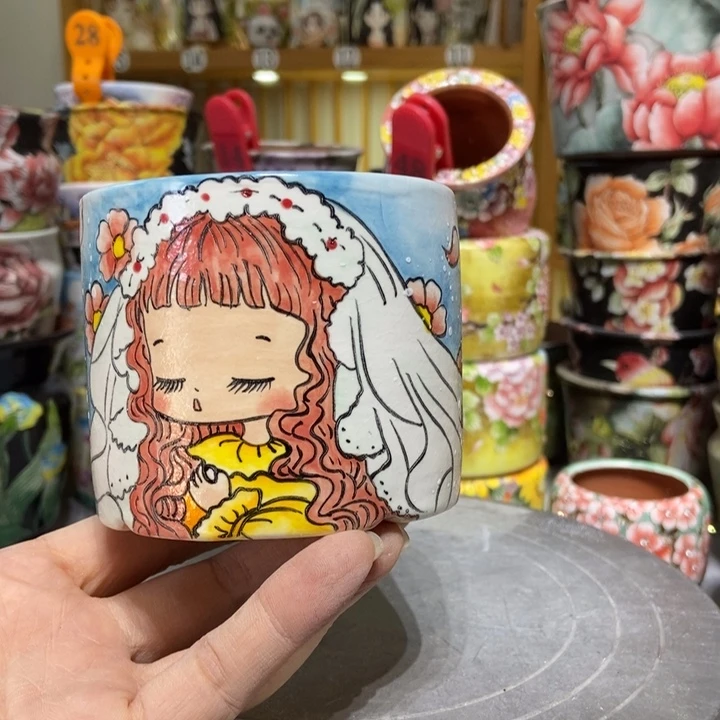 景德镇艺术手绘作品
