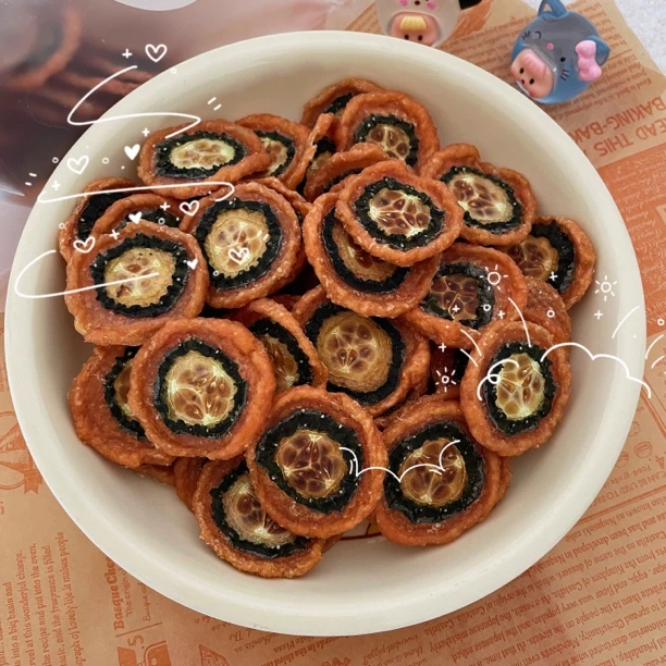 宠物零食｜黄瓜鸡肉饼｜纯手工制作香脆磨牙训练奖励无任何添加