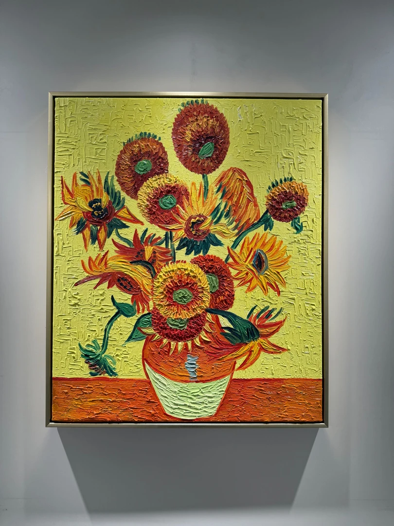 手绘肌理油画臻品福利现代简约餐厅画客厅沙发背景挂画卧室玄关画