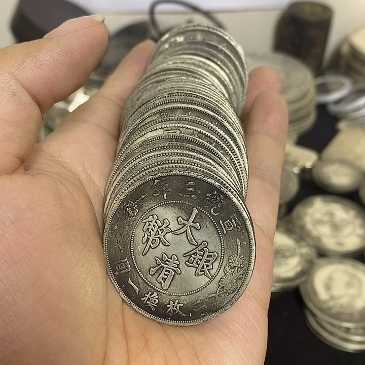 金属复古大头摆件