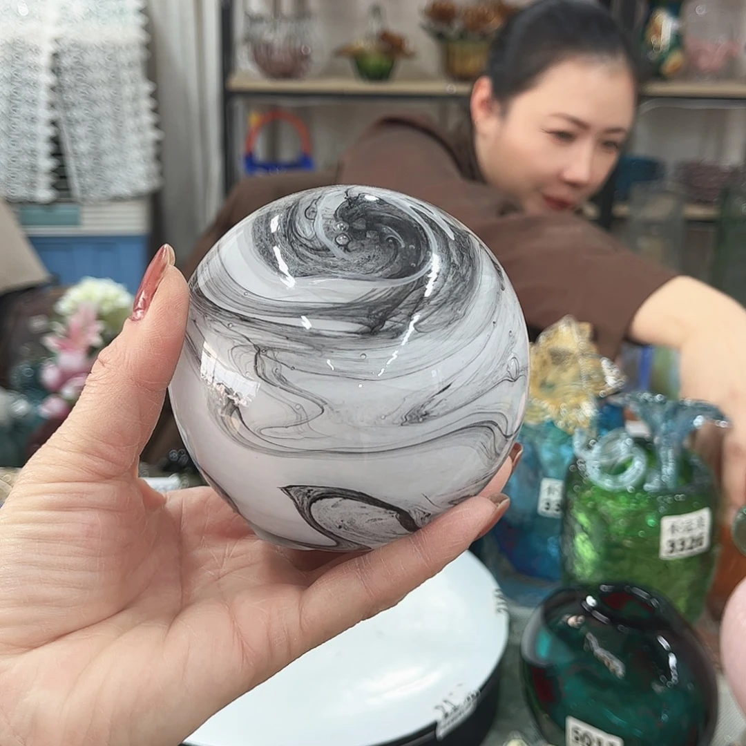 球 家悦琉璃工艺品空心