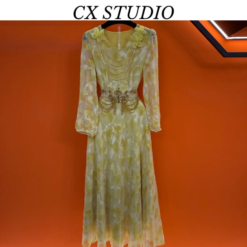 YC编码59 经典收腰轻奢时尚夏季连衣裙（定制女装）CX30