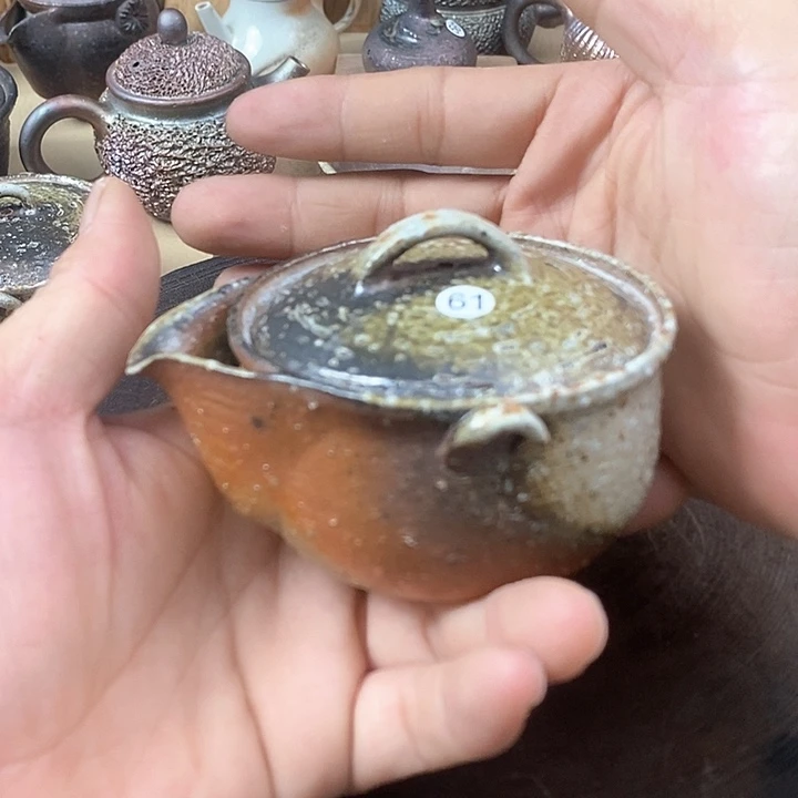 手工粗陶、柴烧茶器