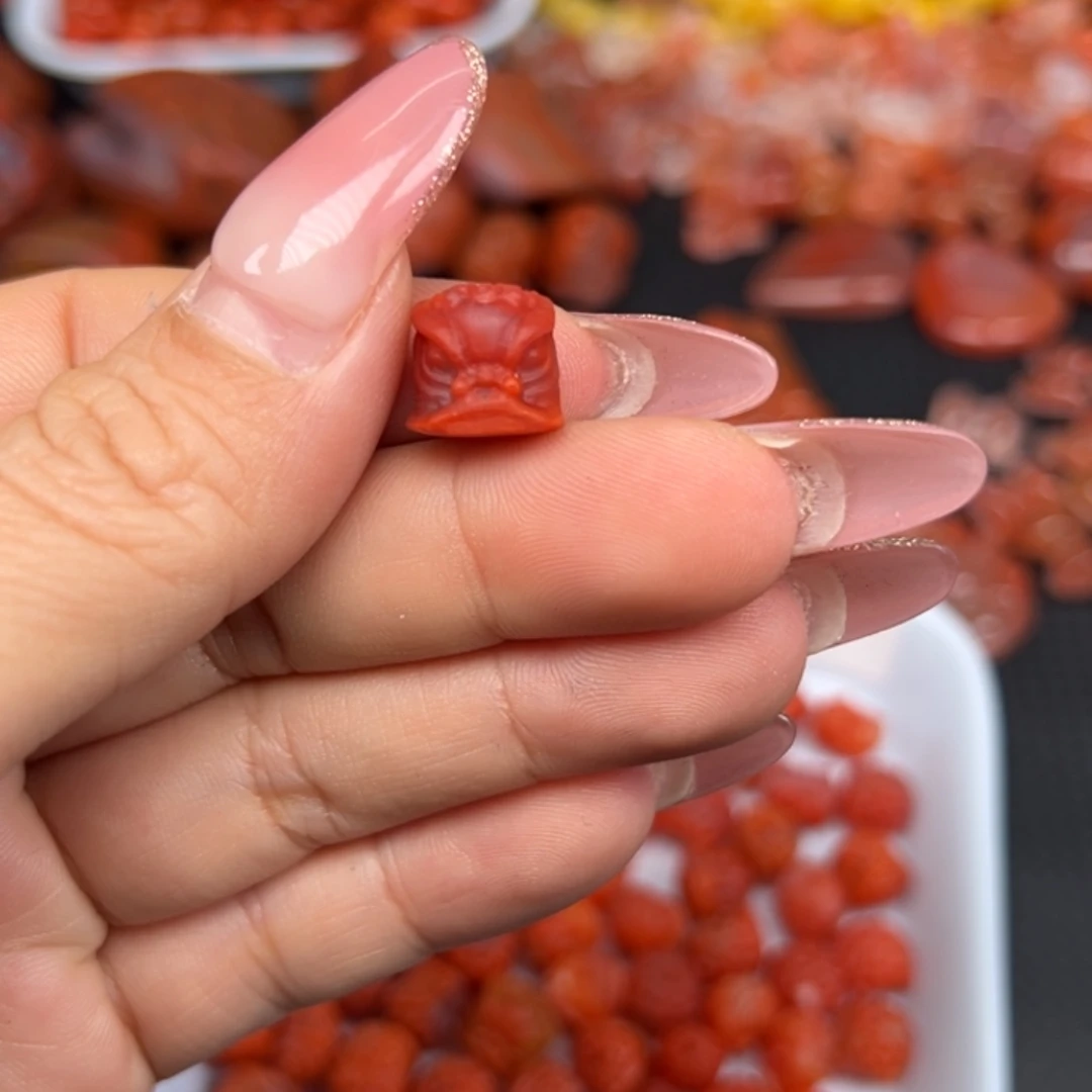 南红玛瑙未镶嵌吊坠(不含链)