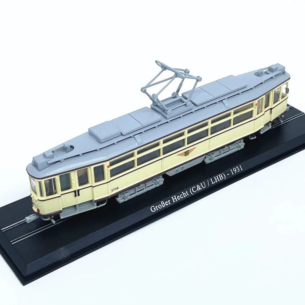 1:87轨道电车GroBer Hecht 1931年合金车收藏模型 ATLAS