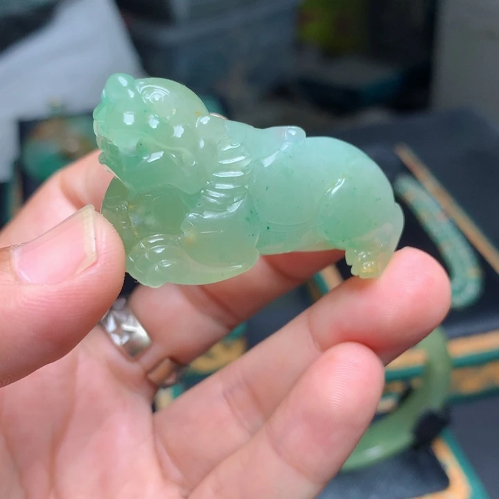 石英质玉未镶嵌吊坠(不含链)