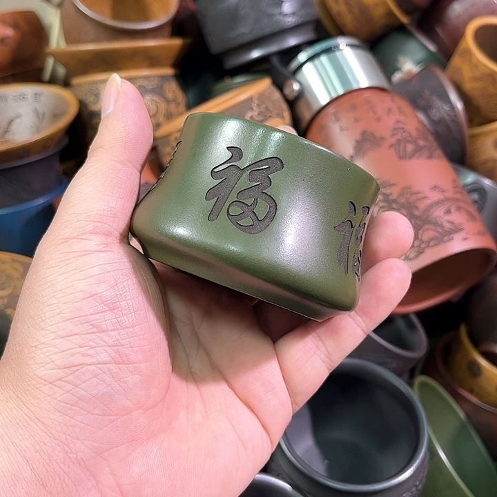 茶杯紫砂全手工紫砂主人杯