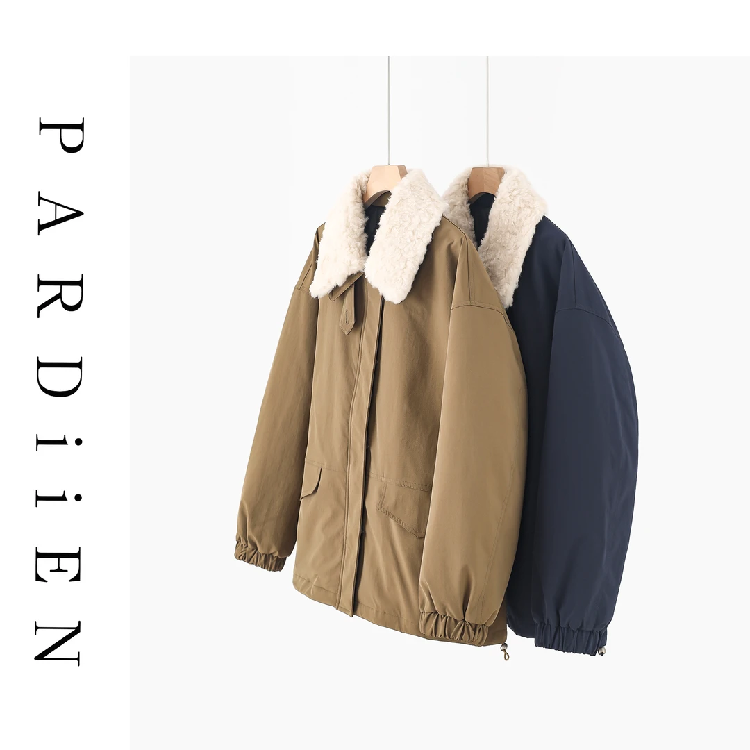 【北总严选】帕迪恩“巨美”可脱卸翻领下摆收腰鹅绒服25PD-SH918