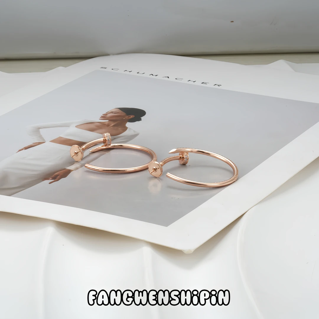 铜合金锆石耳饰 耳环1138