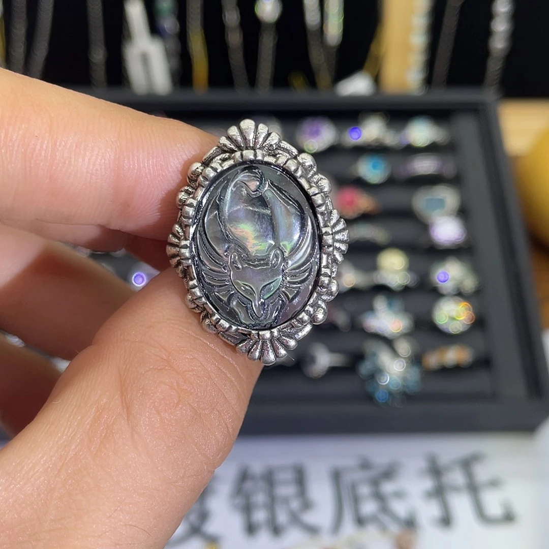 紫晶珠宝半成品未镶嵌