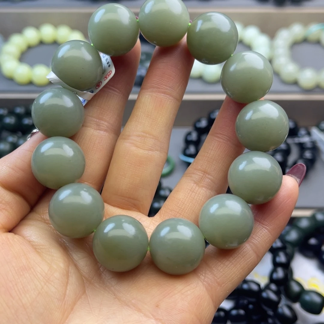 和田玉手链未镶嵌