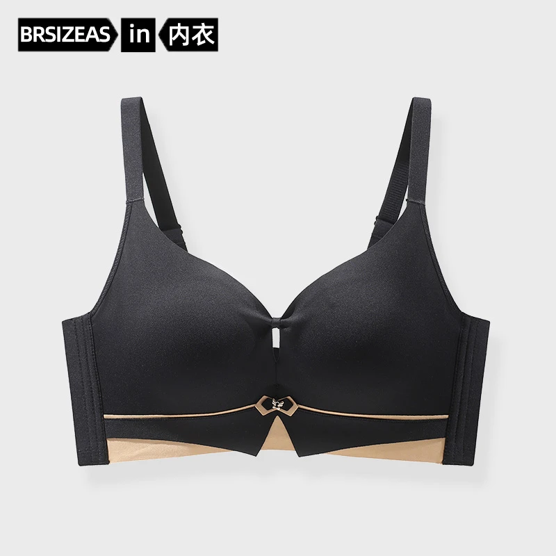 BR SIZE AS无钢圈小胸聚拢显大文胸罩收副乳内衣提拉上托女防下垂