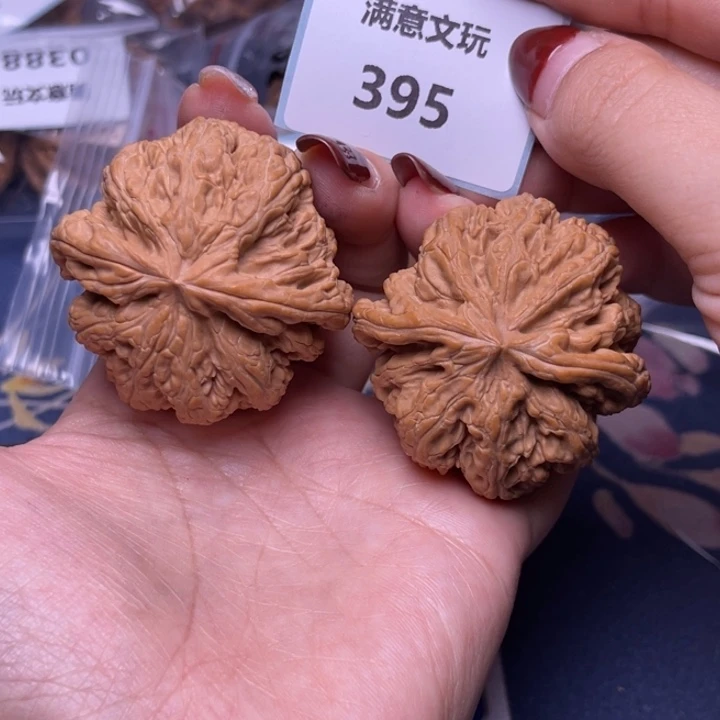 文玩核桃把件粗筋47.395