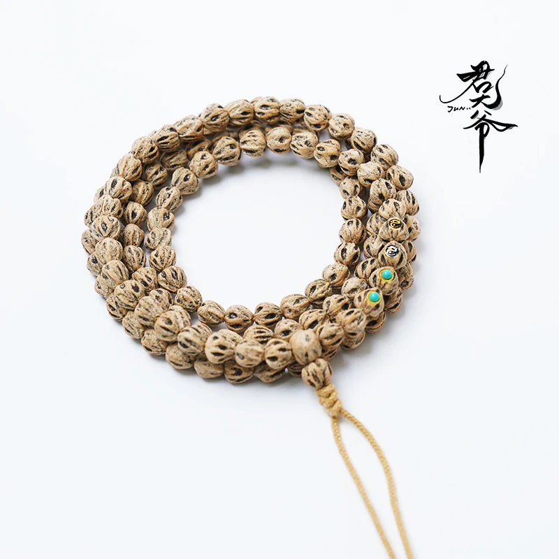 【万鬼】高油高密百香籽长串柏香籽菩提108