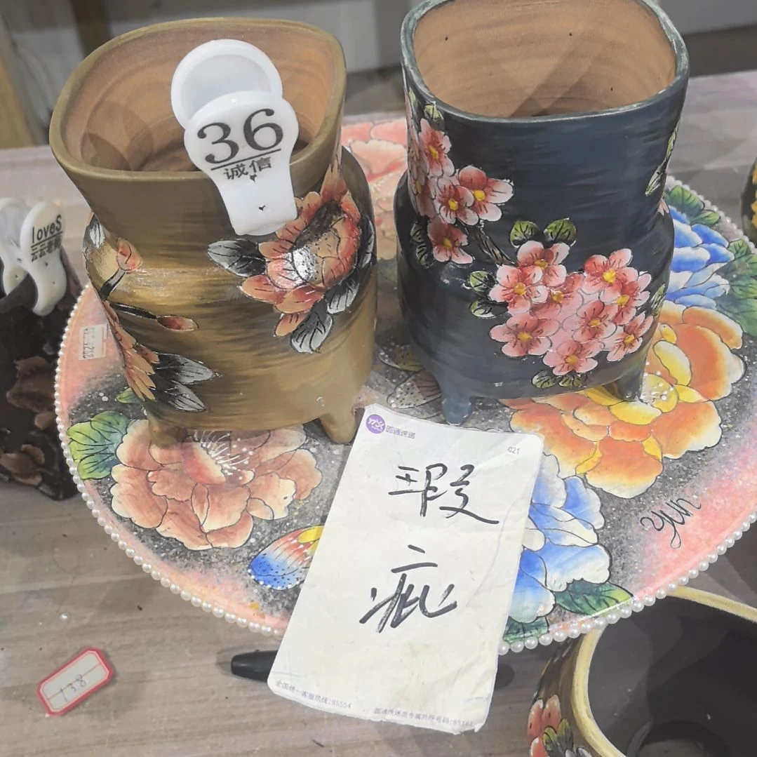 花盆红泥瑕疵处理