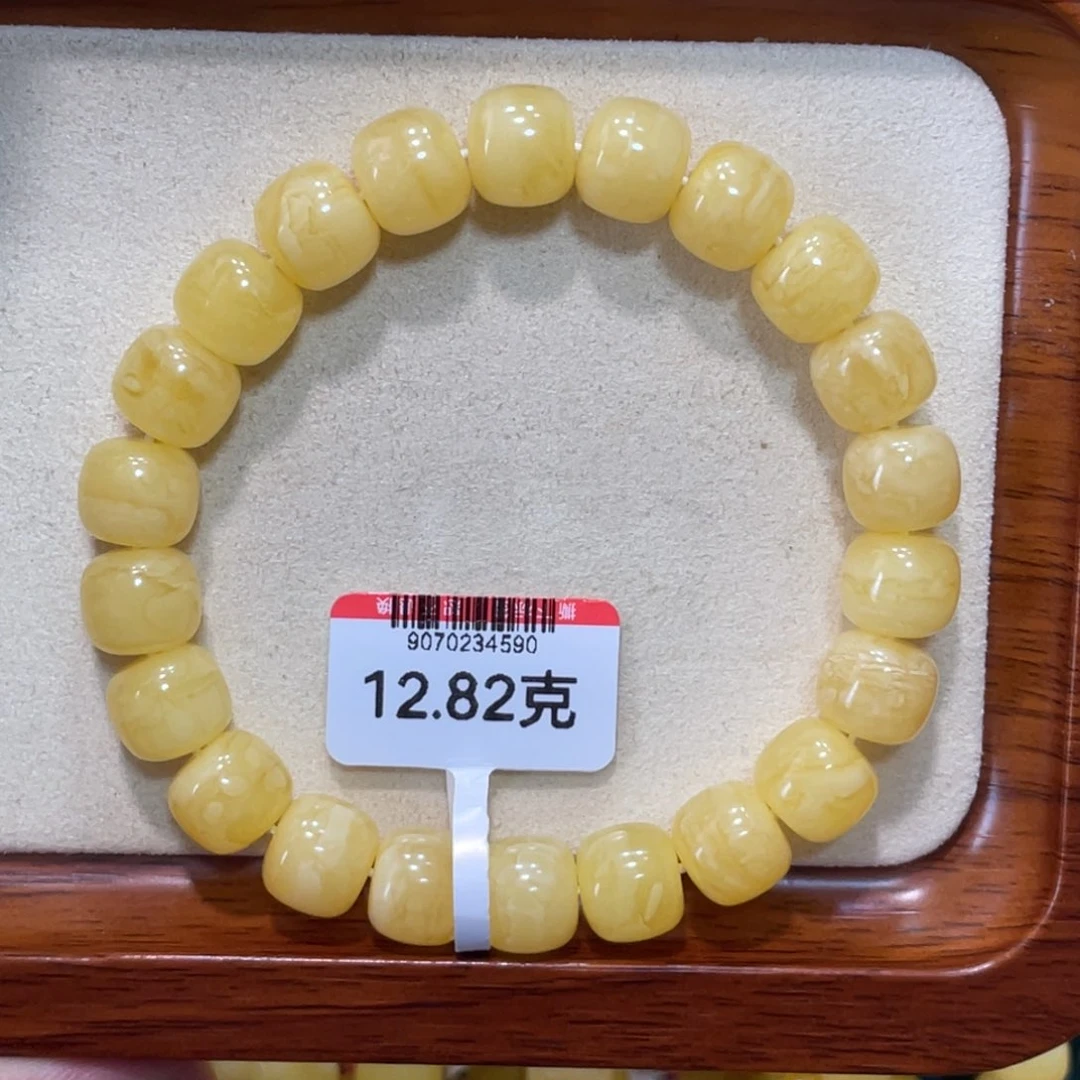 未镶嵌琥珀手链蜜蜡