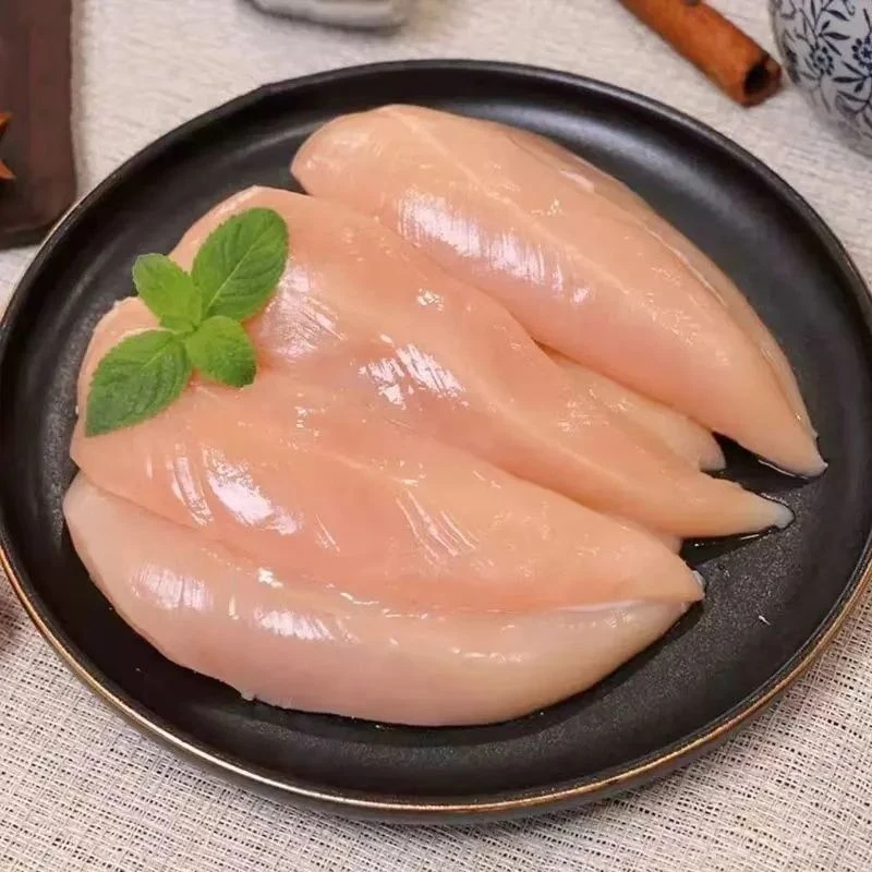 六和冷冻鸡小胸清真500g/份 【冷冻未腌制鸡胸肉】鸡胸肉同城