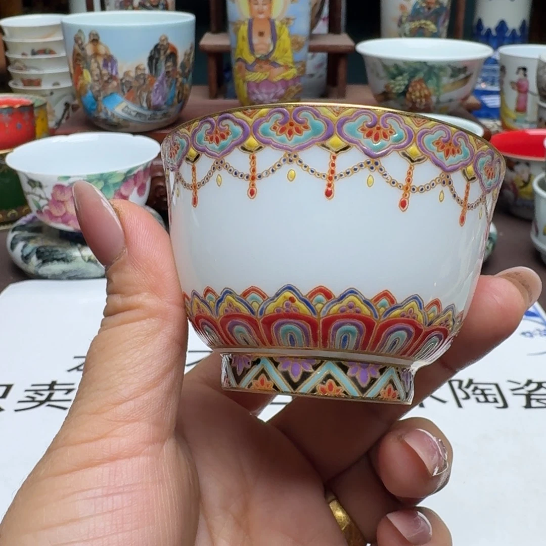 景德镇手工手绘展示